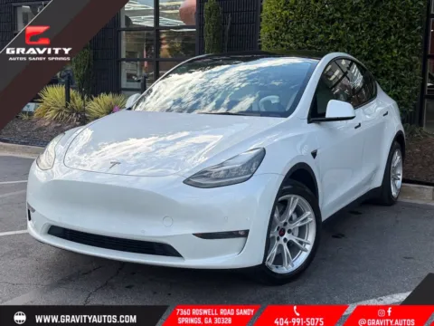 White 2021 Tesla Model Y Long Range for sale in Sandy Springs, GA