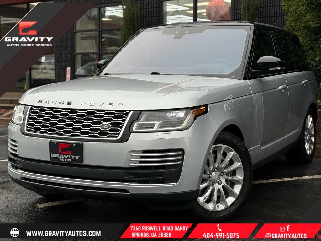 Used 2019 Land Rover Range Rover 3.0L V6 Supercharged HSE for sale in ...