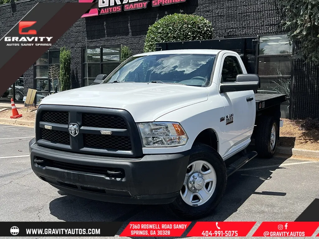 White 2018 Ram 3500 Tradesman for sale in Sandy Springs, GA