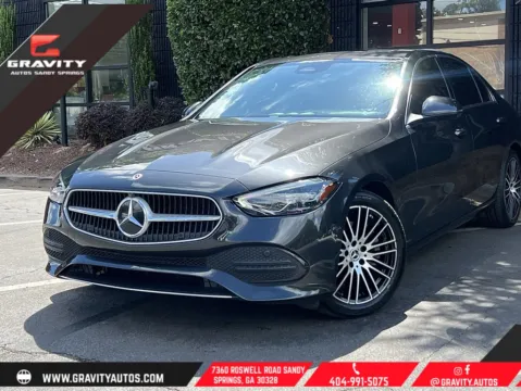 Gray 2023 Mercedes-Benz C-Class C 300 for sale in Sandy Springs, GA