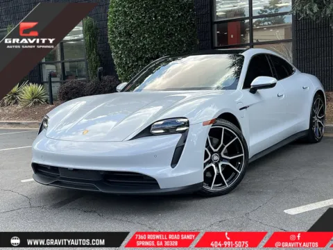 Gray 2024 Porsche Taycan 4S for sale in Sandy Springs, GA