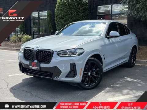 Gray 2023 BMW X4 xDrive30i for sale in Sandy Springs, GA