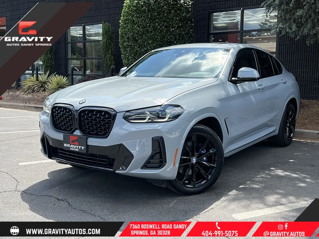 Gray 2023 BMW X4 xDrive30i for sale in Sandy Springs, GA