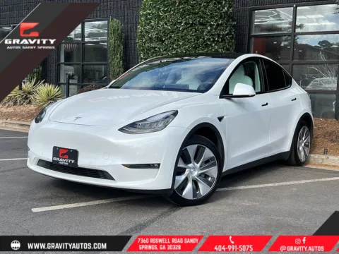 White 2021 Tesla Model Y Long Range for sale in Sandy Springs, GA
