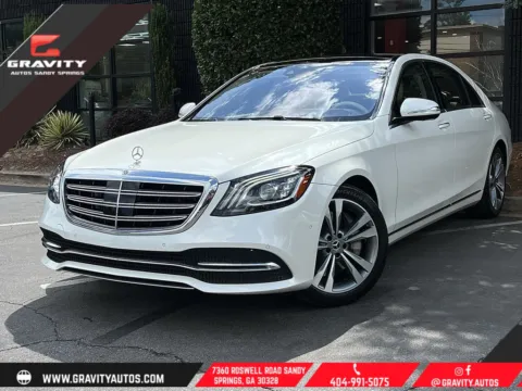 White 2020 Mercedes-Benz S-Class S 450 for sale in Sandy Springs, GA