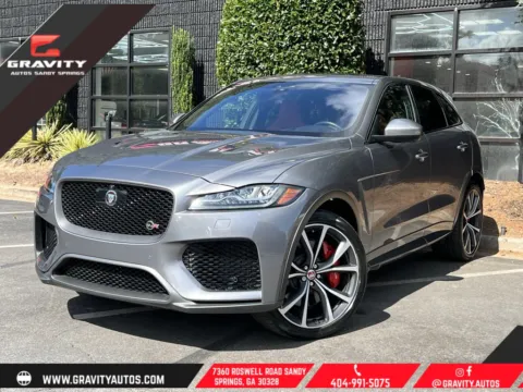 Gray 2020 Jaguar F-PACE SVR for sale in Sandy Springs, GA