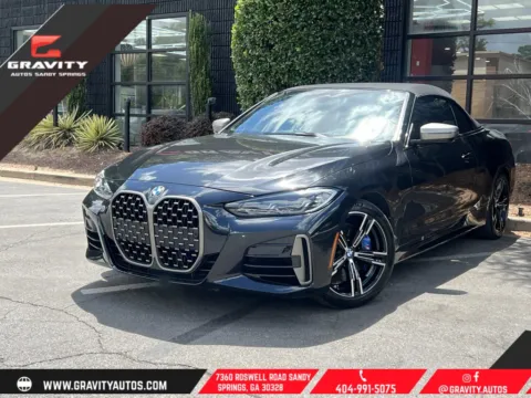 Black 2023 BMW 4 Series M440i for sale in Sandy Springs, GA