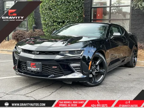 Black 2017 Chevrolet Camaro SS for sale in Sandy Springs, GA