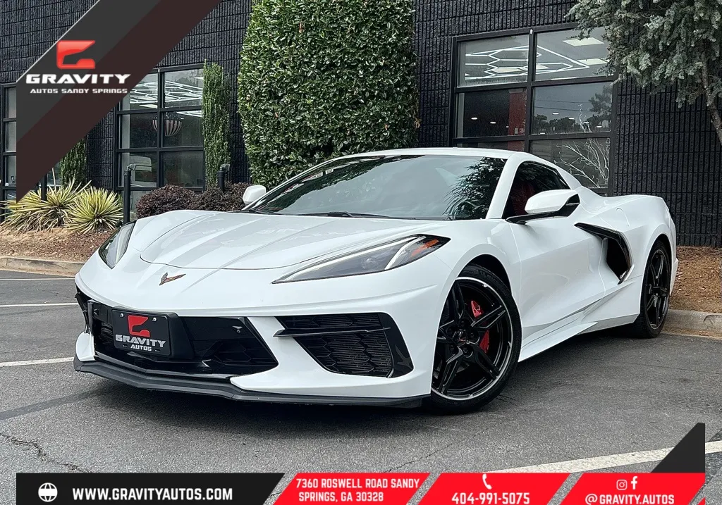 White 2022 Chevrolet Corvette Stingray for sale in Sandy Springs, GA