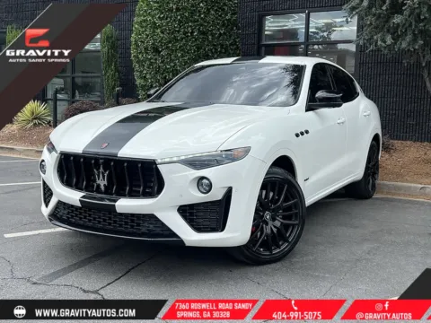 White 2021 Maserati Levante S GranSport for sale in Sandy Springs, GA