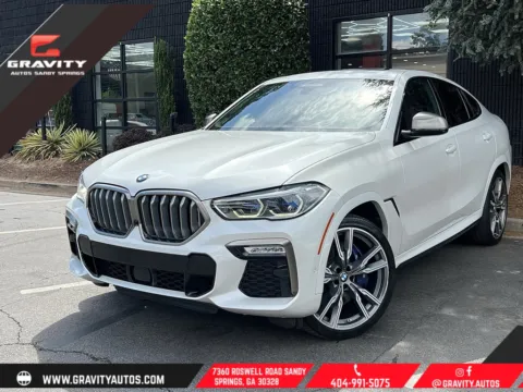 White 2021 BMW X6 M50i for sale in Sandy Springs, GA