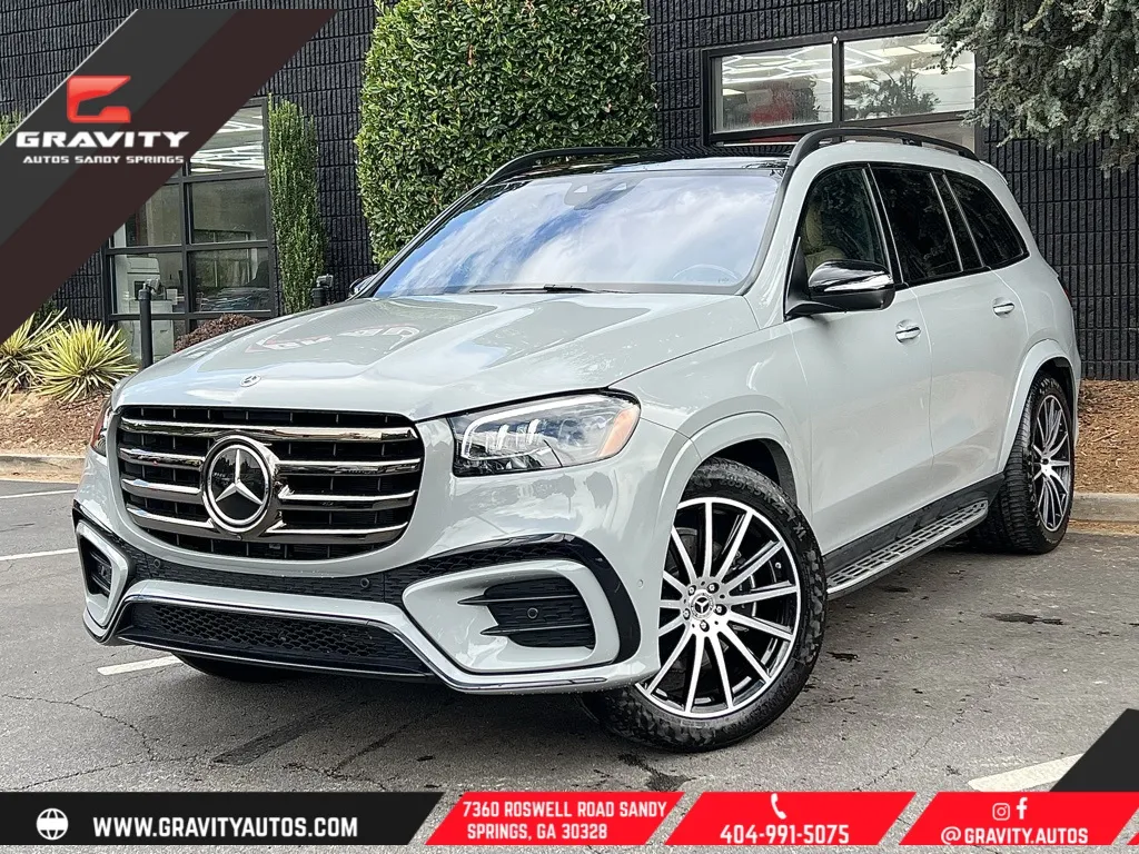 Gray 2024 Mercedes-Benz GLS 450 for sale in Sandy Springs, GA
