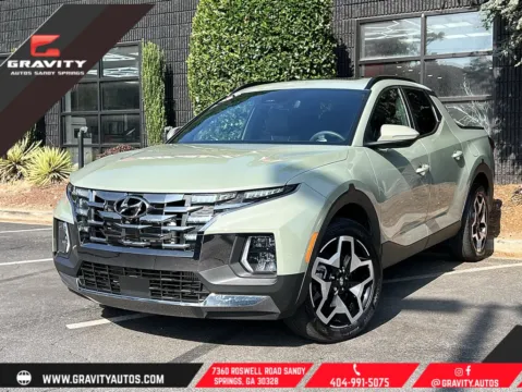 Gray 2024 Hyundai Santa Cruz Limited for sale in Sandy Springs, GA