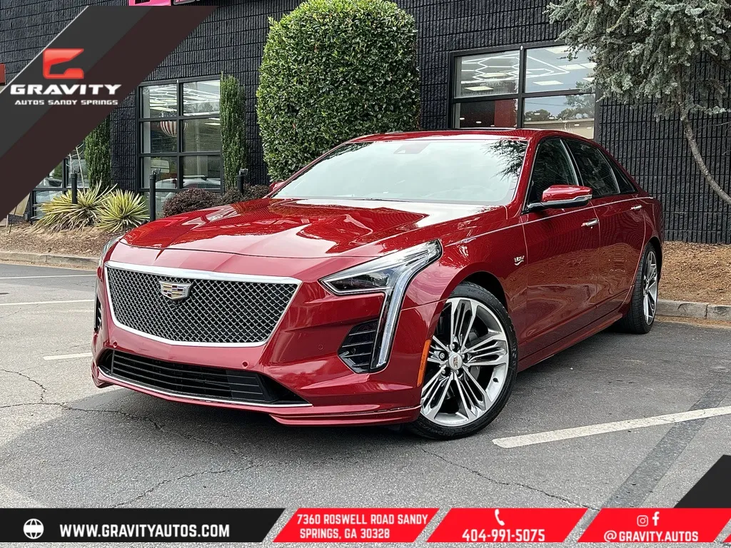 Red 2020 Cadillac CT6-V Blackwing Twin for sale in Sandy Springs, GA