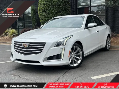 White 2019 Cadillac CTS 2.0L Turbo Luxury for sale in Sandy Springs, GA