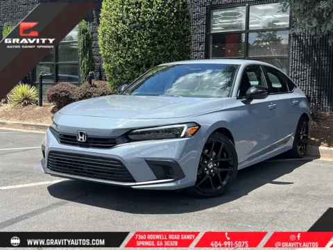Silver 2023 Honda Civic Sport for sale in Sandy Springs, GA