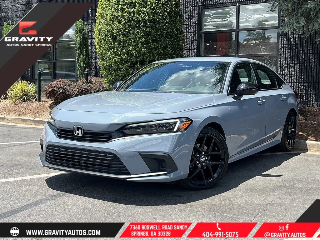 Silver 2023 Honda Civic Sport for sale in Sandy Springs, GA