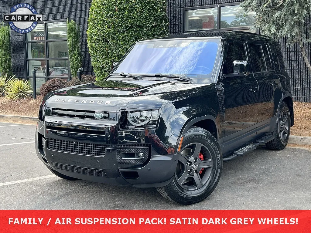 Black 2022 Land Rover Defender 110 110 Standard for sale in Sandy Springs, GA
