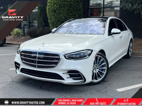 White 2021 Mercedes-Benz S-Class S 580 for sale in Sandy Springs, GA