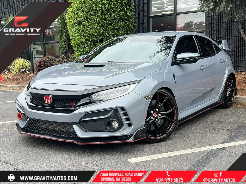 Gray 2021 Honda Civic Type R Touring for sale in Sandy Springs, GA