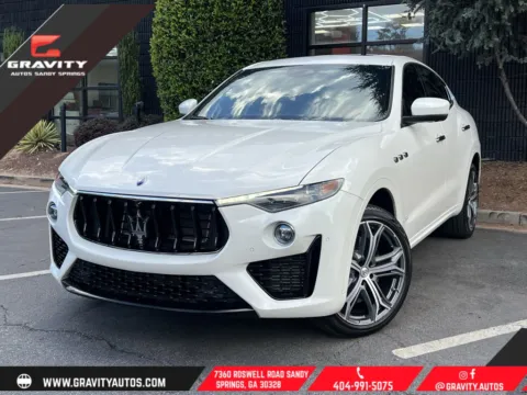 White 2021 Maserati Levante S GranSport for sale in Sandy Springs, GA