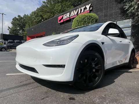 Photos of 2021 Tesla Model Y Standard Range for sale in Sandy Springs, GA at Gravity Autos Sandy Springs