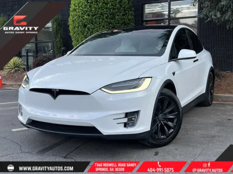White 2018 Tesla Model X 75D for sale in Sandy Springs, GA
