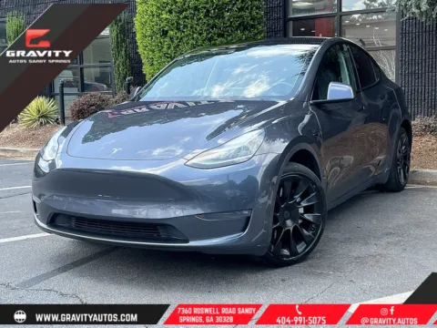 Gray 2020 Tesla Model Y Long Range for sale in Sandy Springs, GA