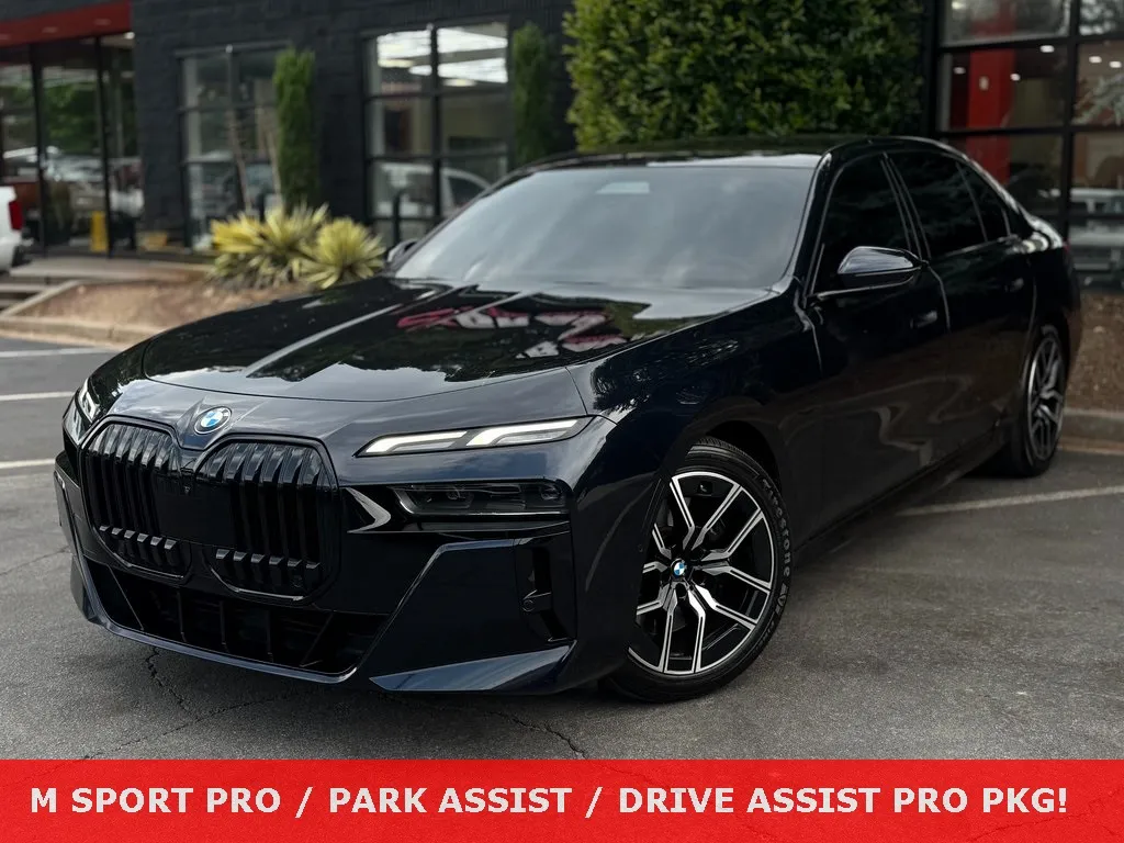 Black 2023 BMW 7 Series 740i for sale in Sandy Springs, GA