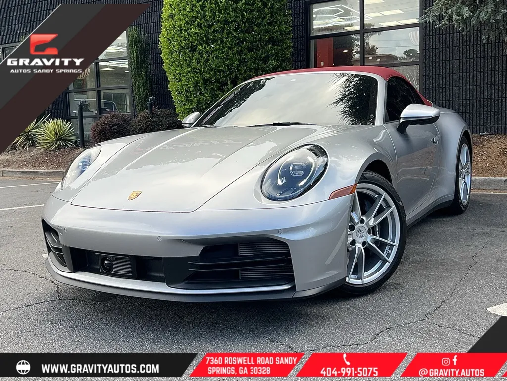 Silver 2025 Porsche 911 Carrera for sale in Sandy Springs, GA