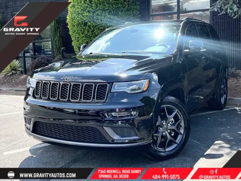 Black 2020 Jeep Grand Cherokee Limited for sale in Sandy Springs, GA