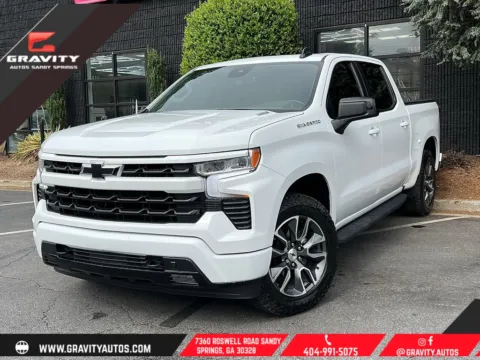 White 2022 Chevrolet Silverado 1500 RST for sale in Sandy Springs, GA