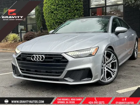 Silver 2019 Audi A7 quattro Prestige 55 TFSI for sale in Sandy Springs, GA
