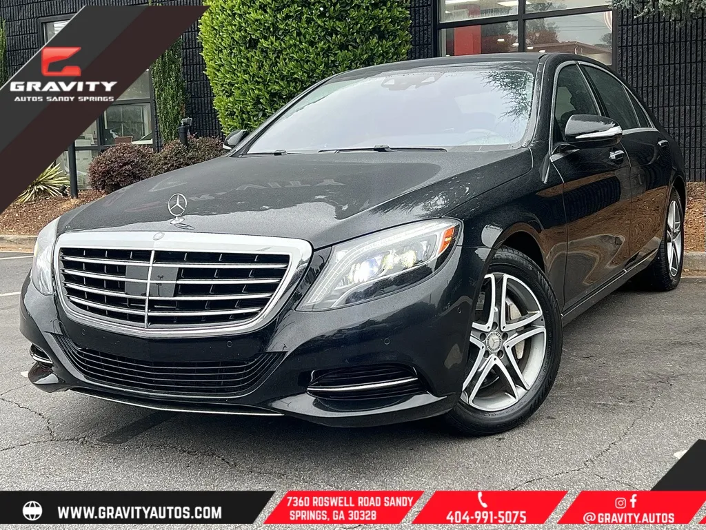Black 2016 Mercedes-Benz S-Class S 550 for sale in Sandy Springs, GA