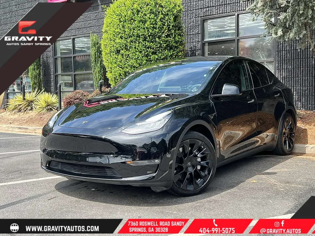 Black 2021 Tesla Model Y Long Range for sale in Sandy Springs, GA