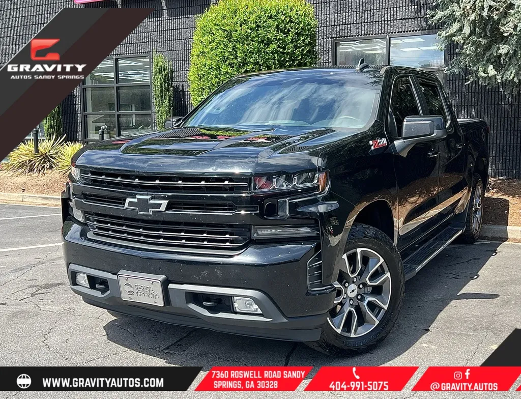 Black 2019 Chevrolet Silverado 1500 RST for sale in Sandy Springs, GA