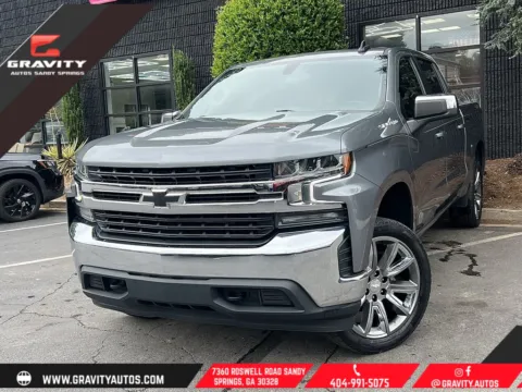 Gray 2021 Chevrolet Silverado 1500 LT for sale in Sandy Springs, GA