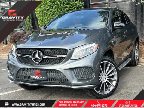 Gray 2017 Mercedes-Benz GLE 43 AMG Coupe for sale in Sandy Springs, GA