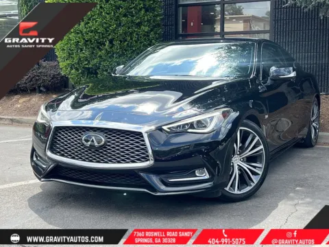Black 2019 INFINITI Q60 3.0t LUXE for sale in Sandy Springs, GA