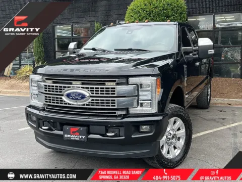 Black 2019 Ford F-250SD Platinum for sale in Sandy Springs, GA