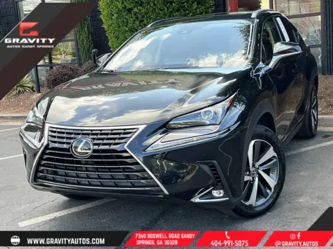 Black 2020 Lexus NX 300 Base for sale in Sandy Springs, GA