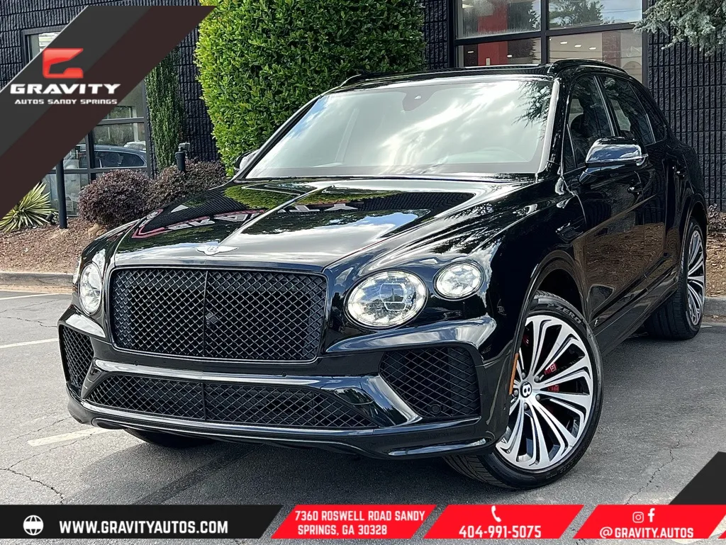 Black 2023 Bentley Bentayga for sale in Sandy Springs, GA