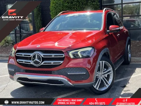 Red 2021 Mercedes-Benz GLE 350 for sale in Sandy Springs, GA