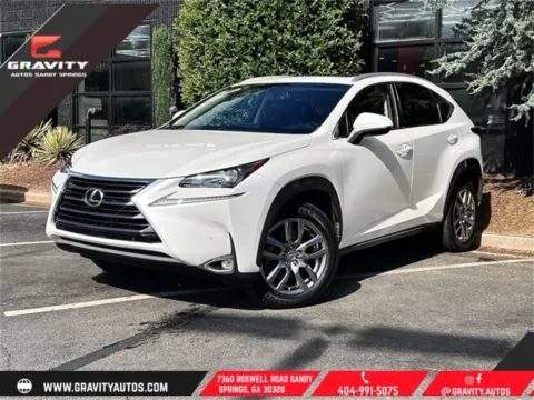 White 2016 Lexus NX 200t for sale in Sandy Springs, GA