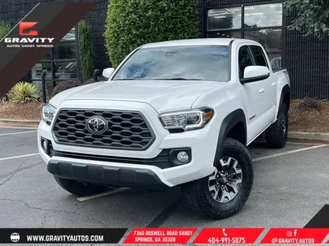 White 2023 Toyota Tacoma TRD Off-Road for sale in Sandy Springs, GA