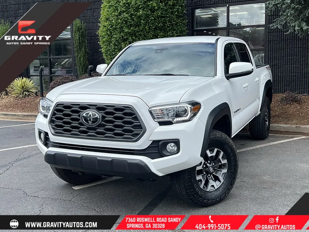White 2023 Toyota Tacoma TRD Off-Road for sale in Sandy Springs, GA