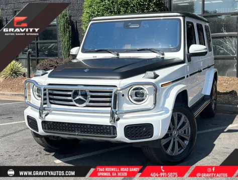 White 2025 Mercedes-Benz G-Class G 550 for sale in Sandy Springs, GA