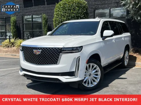 White 2022 Cadillac Escalade Luxury for sale in Sandy Springs, GA