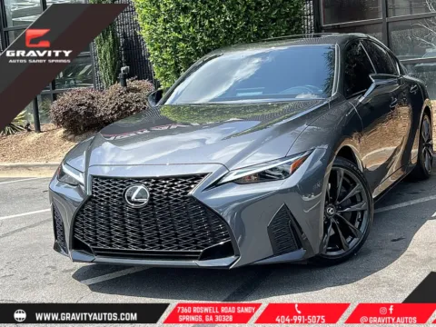 Gray 2024 Lexus IS 350 F SPORT Design for sale in Sandy Springs, GA