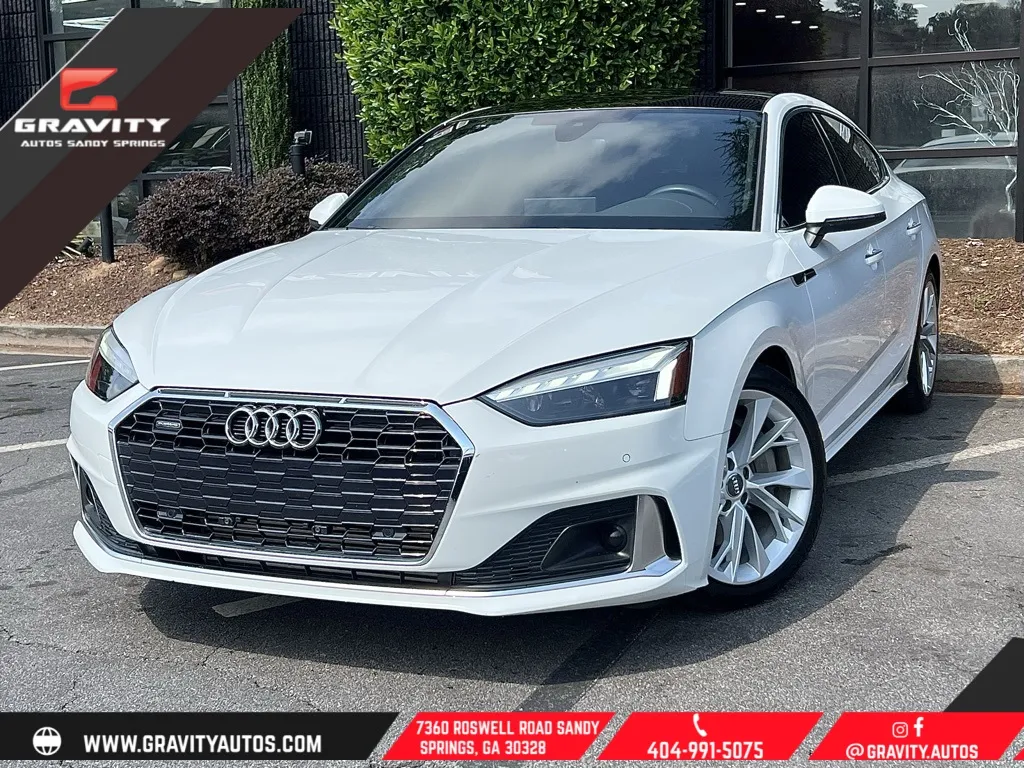 White 2020 Audi A5 Sportback Premium Plus for sale in Sandy Springs, GA